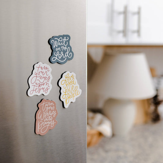The Daily Grace Co - Turn Your Eyes Upon Jesus Magnet Collection