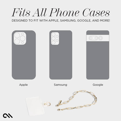 Case-Mate - Chunky Chain Phone Wristlet (Gold)