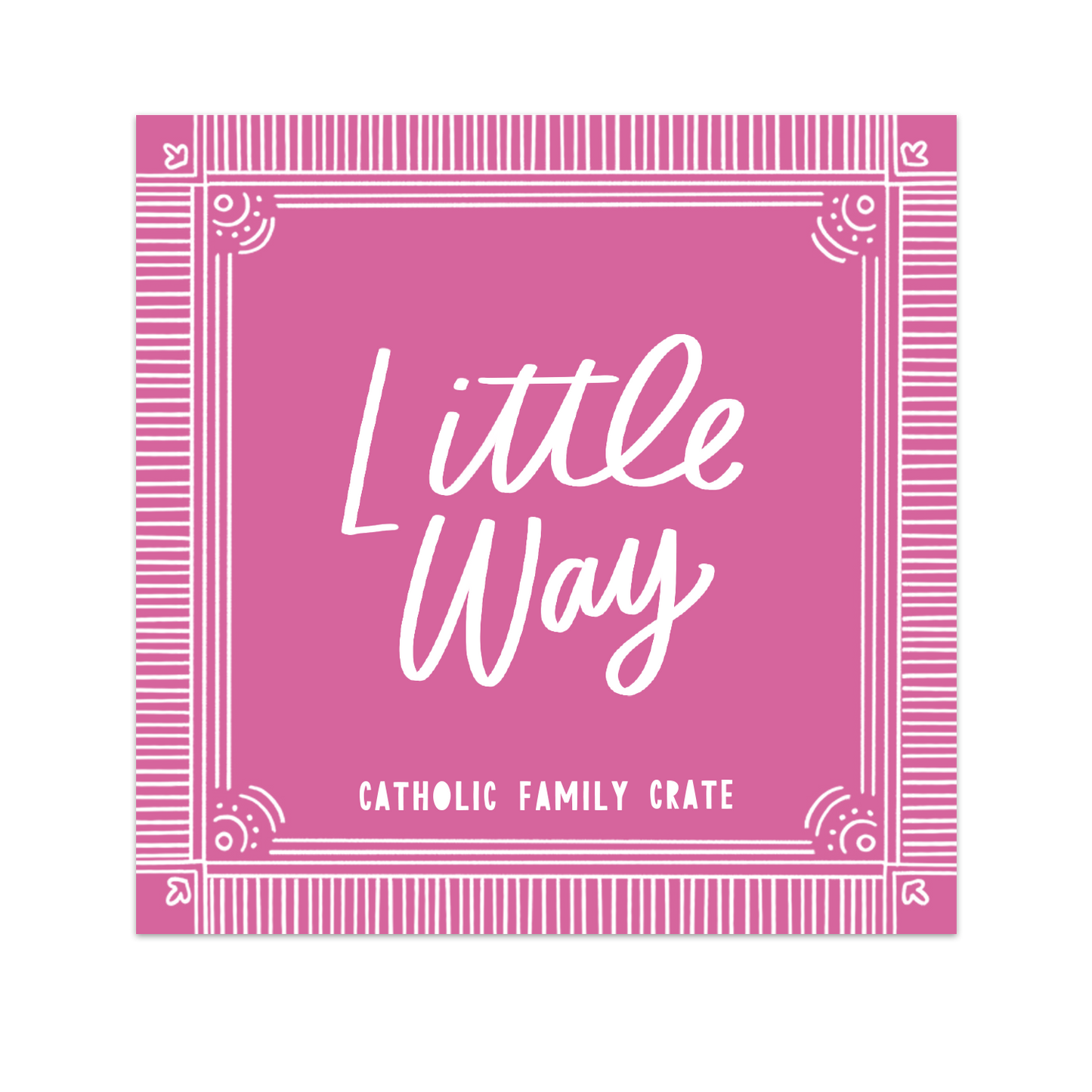 Catholic Family Crate® - St. Thérèse of Lisieux Little Way Inspiration Cards