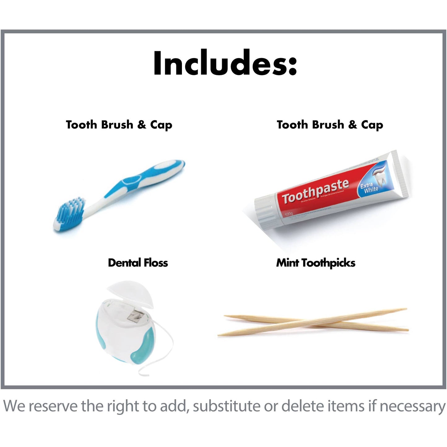 Potty Packs - Dental Kit: Perfect Oral Care Companion for On-the-Go