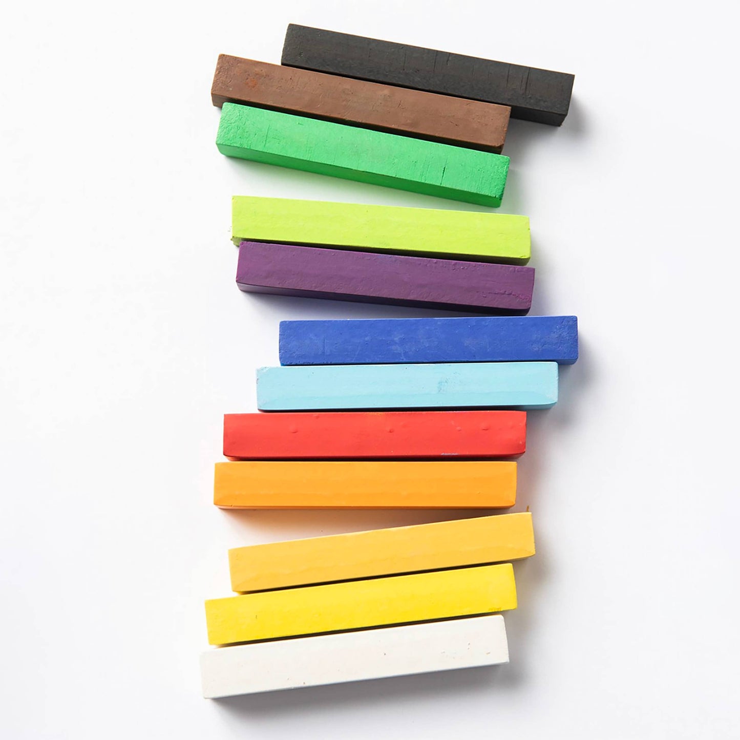 elseware unplug / eco-kids - Pastel Sticks - Talc-Free Oil Pastels - 12 Non-Toxic Colors