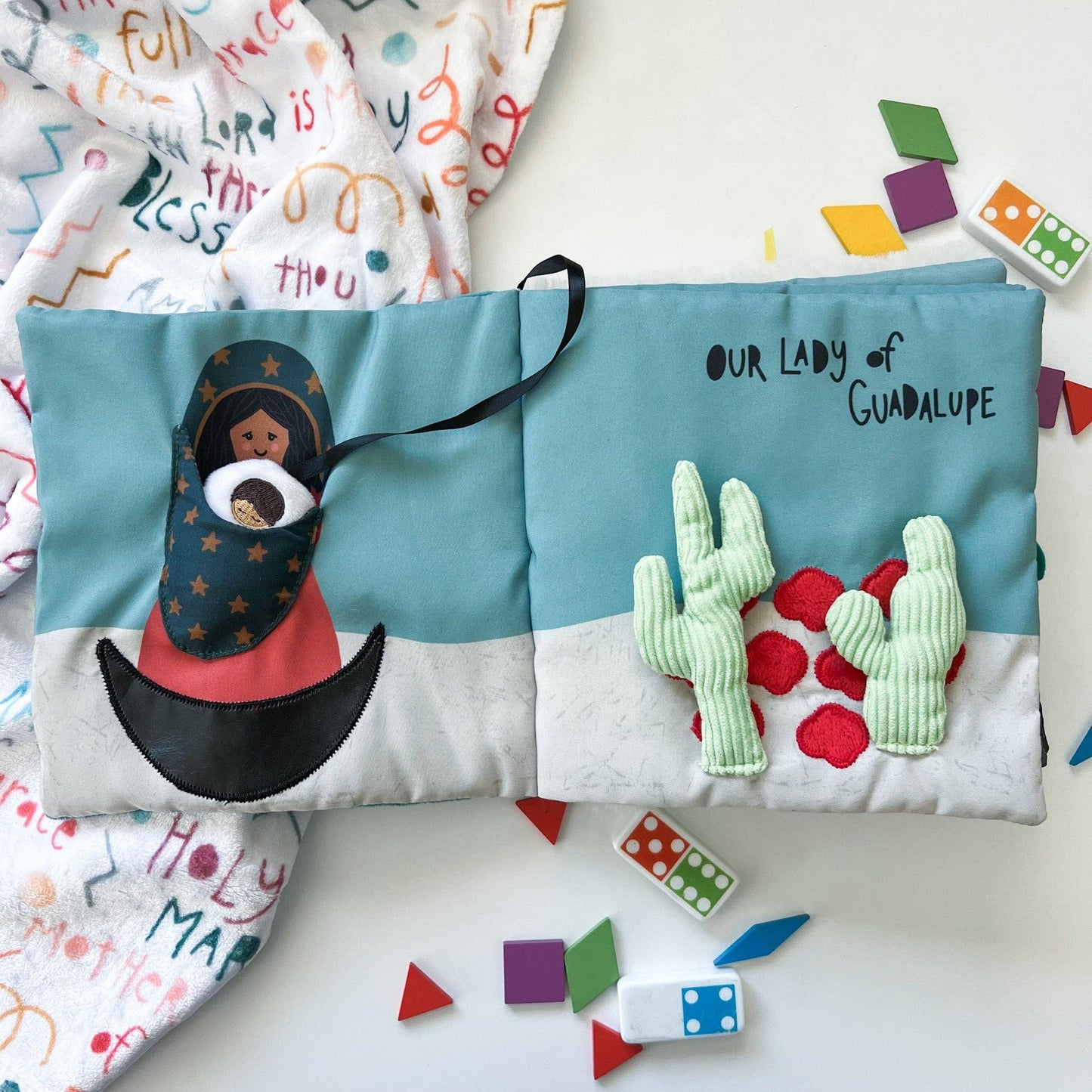 The Little Rose Shop - Wrapped in Mary's Mantle Quiet Book