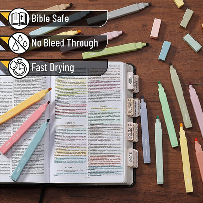 Mr. Pen - Mr. Pen Aesthetic Highlighters - 20 Chisel Tip Set