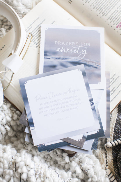 The Daily Grace Co - Prayers For Anxiety Verse Card Set