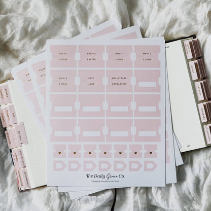 The Daily Grace Co - Blush Bible Tabs
