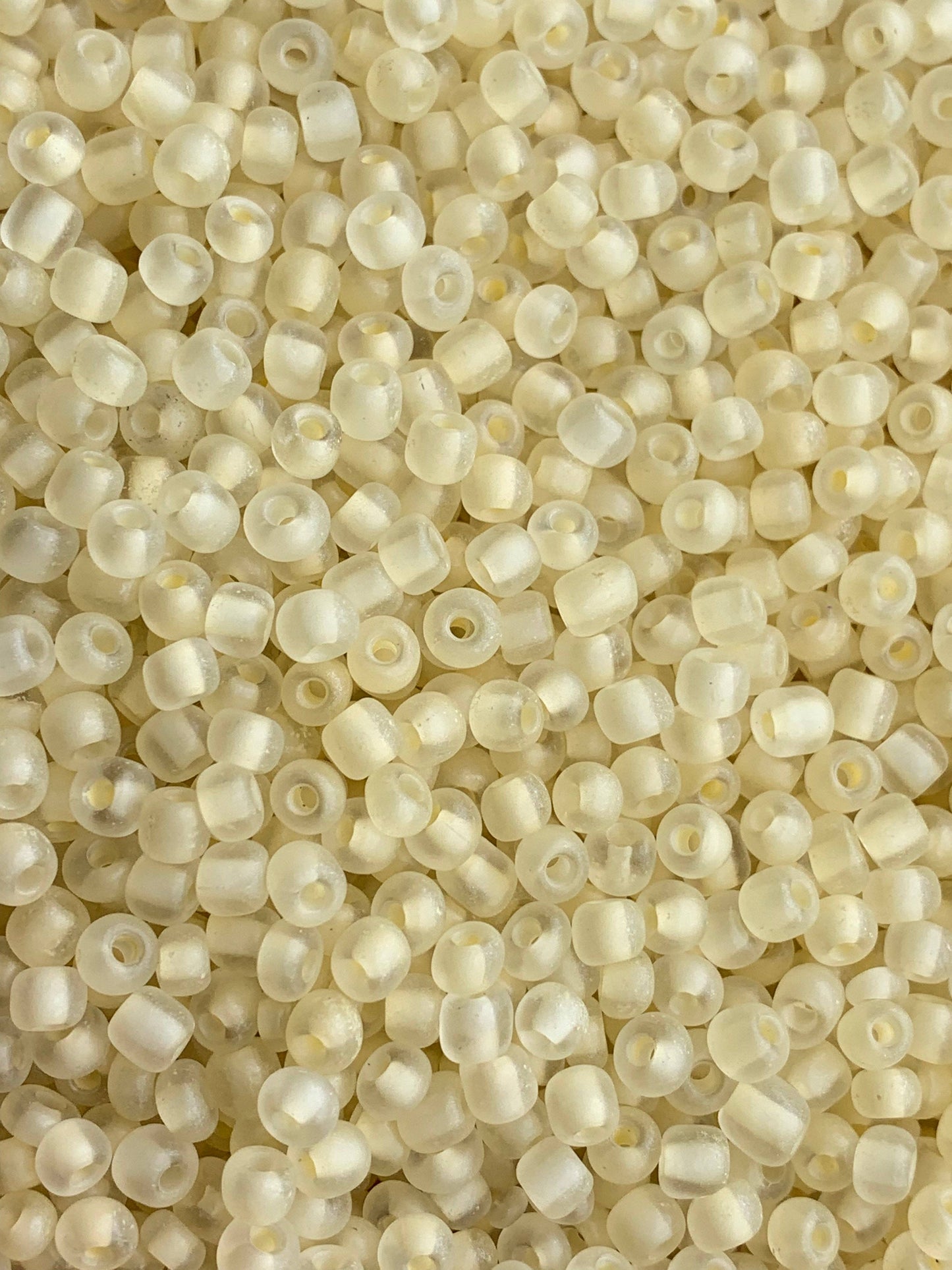 MaddieMayShop - Frost Glass seed beads, 6/m glass beads, Seed Beads Bulk