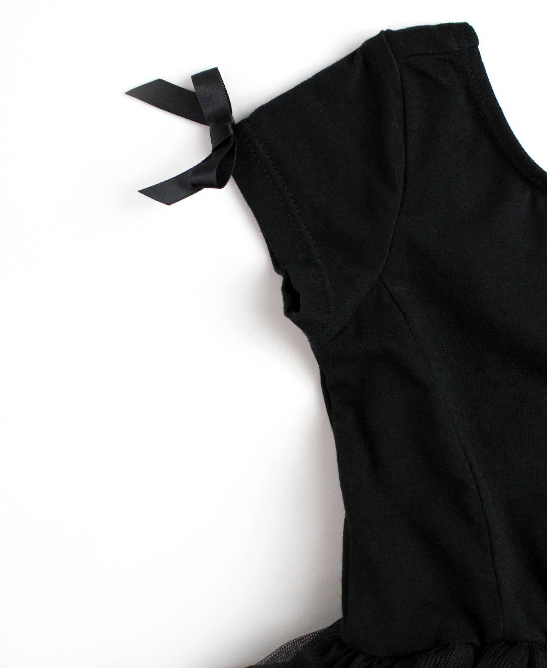RuffleButts + RuggedButts - Girls Black Ballet Tutu Dance Leotard