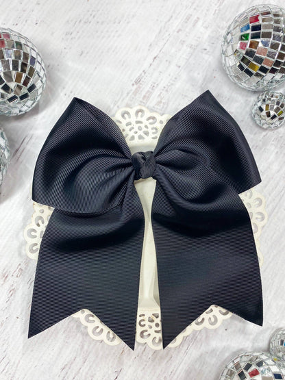 The Hair Bow Company - 6" Cheer Bow - Alligator Clip - 15 Colors - Dance Team Bows