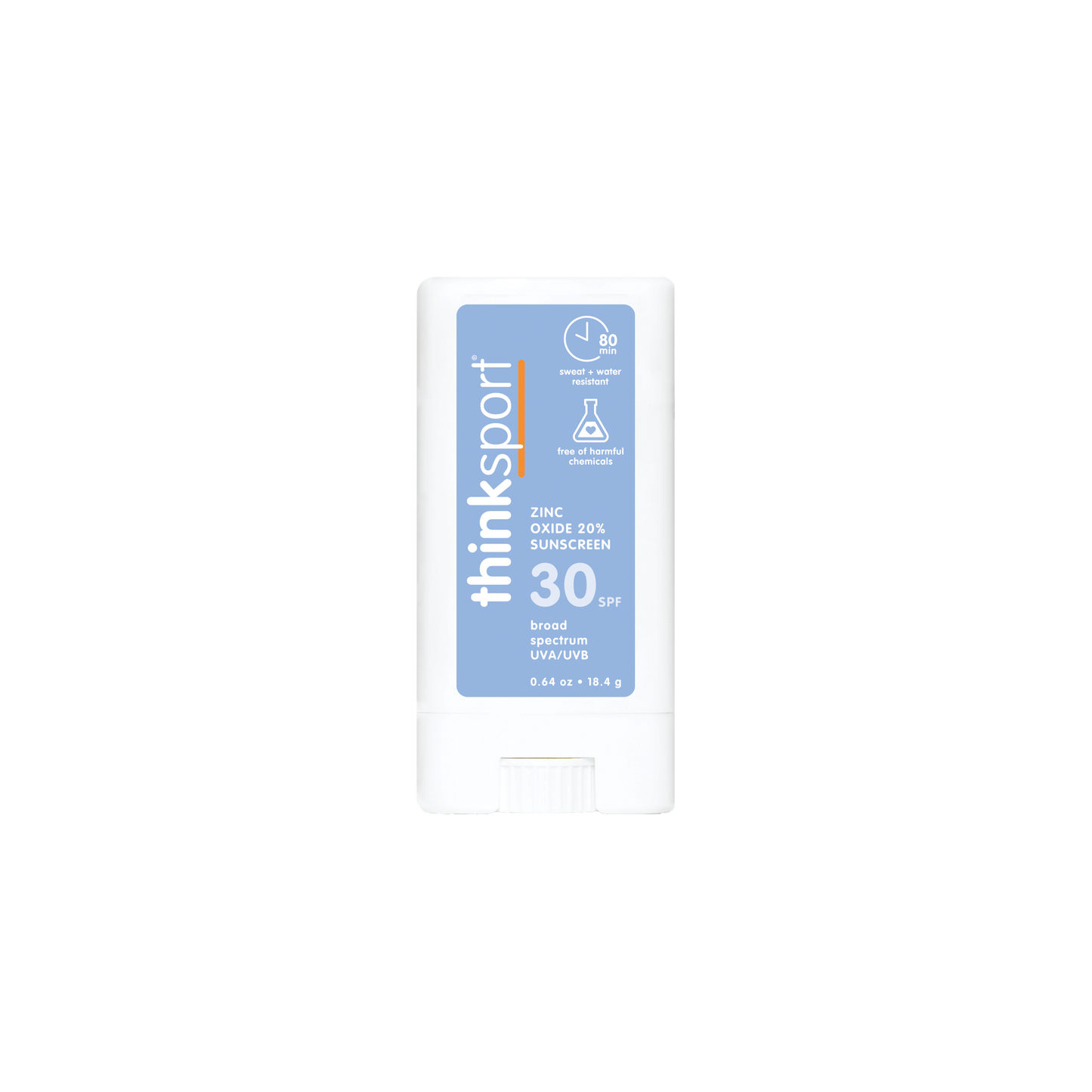 Think - Think Sport SPF 30 Face & Body Sunscreen Stick, EWG Rated #1