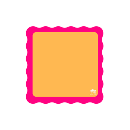 My Fair Mahjong - MINI MAHJONG MAT  |  Color Wave  |  21" x 21"