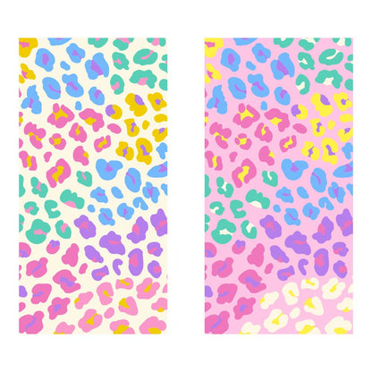 Katydid - Multicolored Leopard Quick Dry Beach Towel