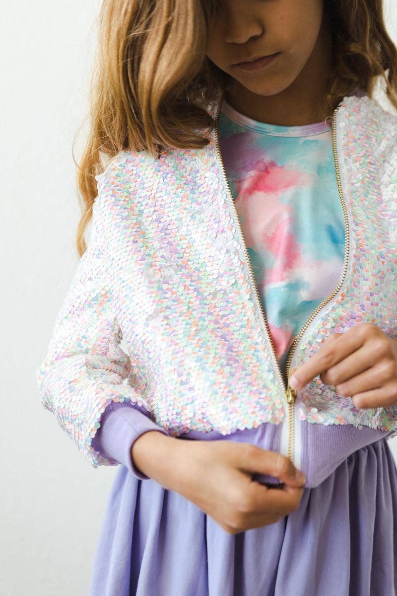 Mila & Rose - Unicorn Flip Sequin Jacket