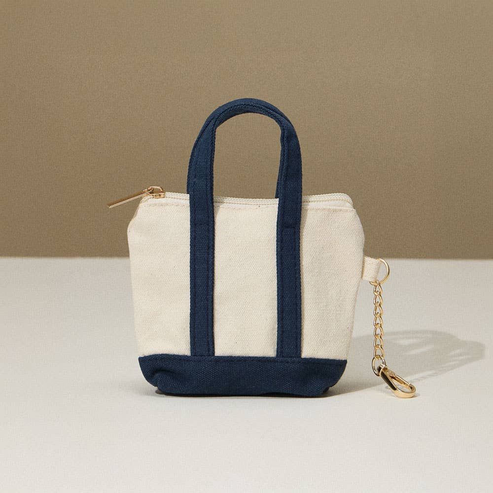 Sensibling Corp. - Mini Canvas Pouch Bag / Bag Charm