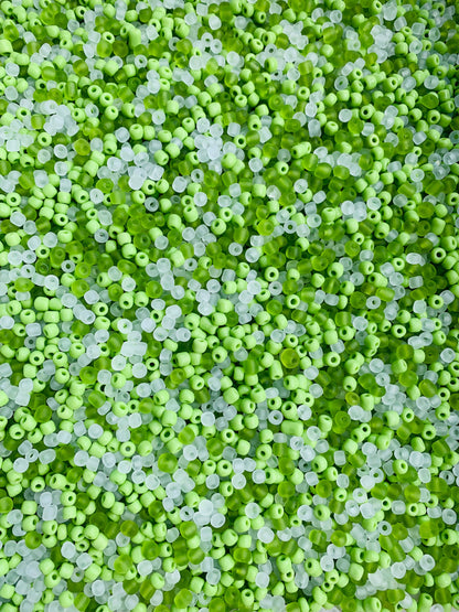 MaddieMayShop - 6/0 Seed Beads Mix,  Glass Beads/450 Grams