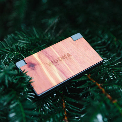 WUDN Handcrafted - Customizable Slim-Dual Wooden Power Bank