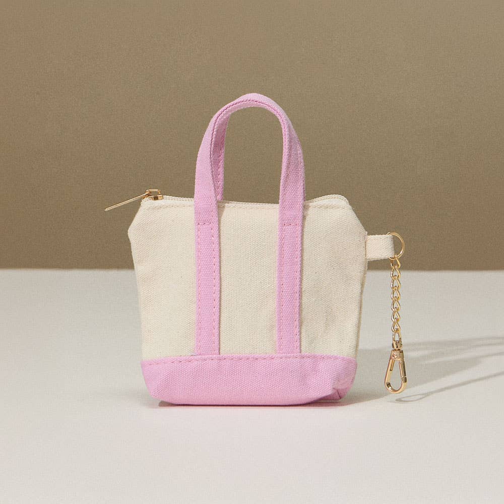 Sensibling Corp. - Mini Canvas Pouch Bag / Bag Charm