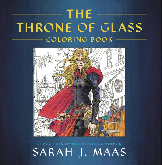 Macmillan Publishers - The Throne Of Glass Coloring Book: