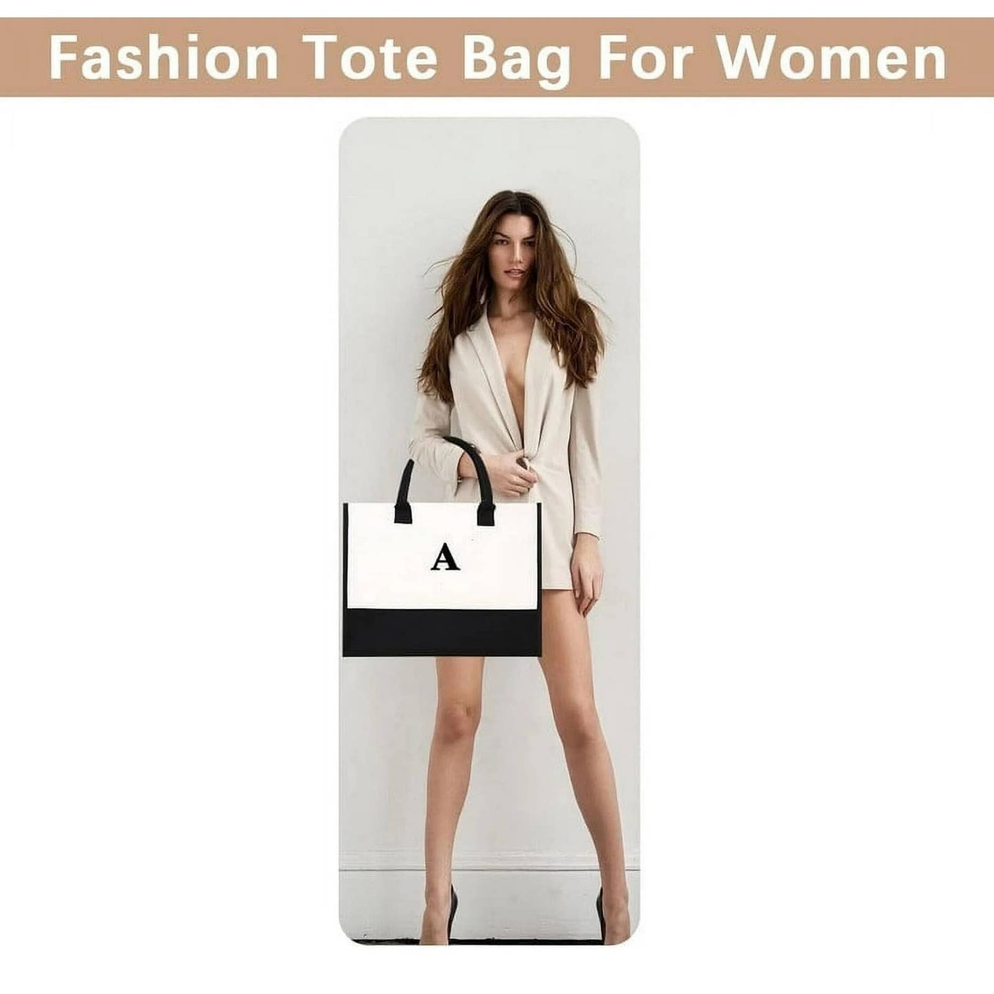 Alo Organic International - Customizable High Quality Canvas Tote Bag for Women