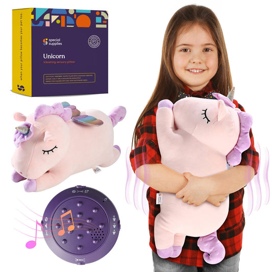 Special Supplies - Sensory Vibrating Pillow-Unicorn