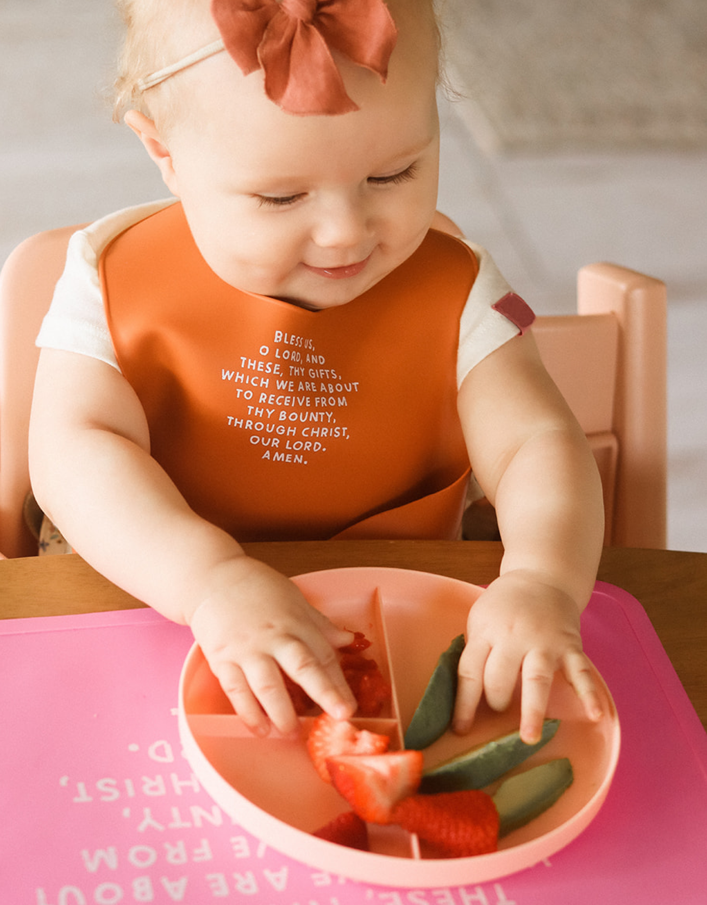 Be A Heart - Meal Blessing Silicone Placemat