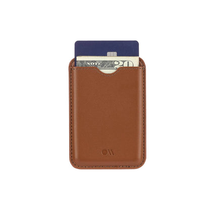 Case-Mate - MagSafe Card Holder (Cognac Brown)