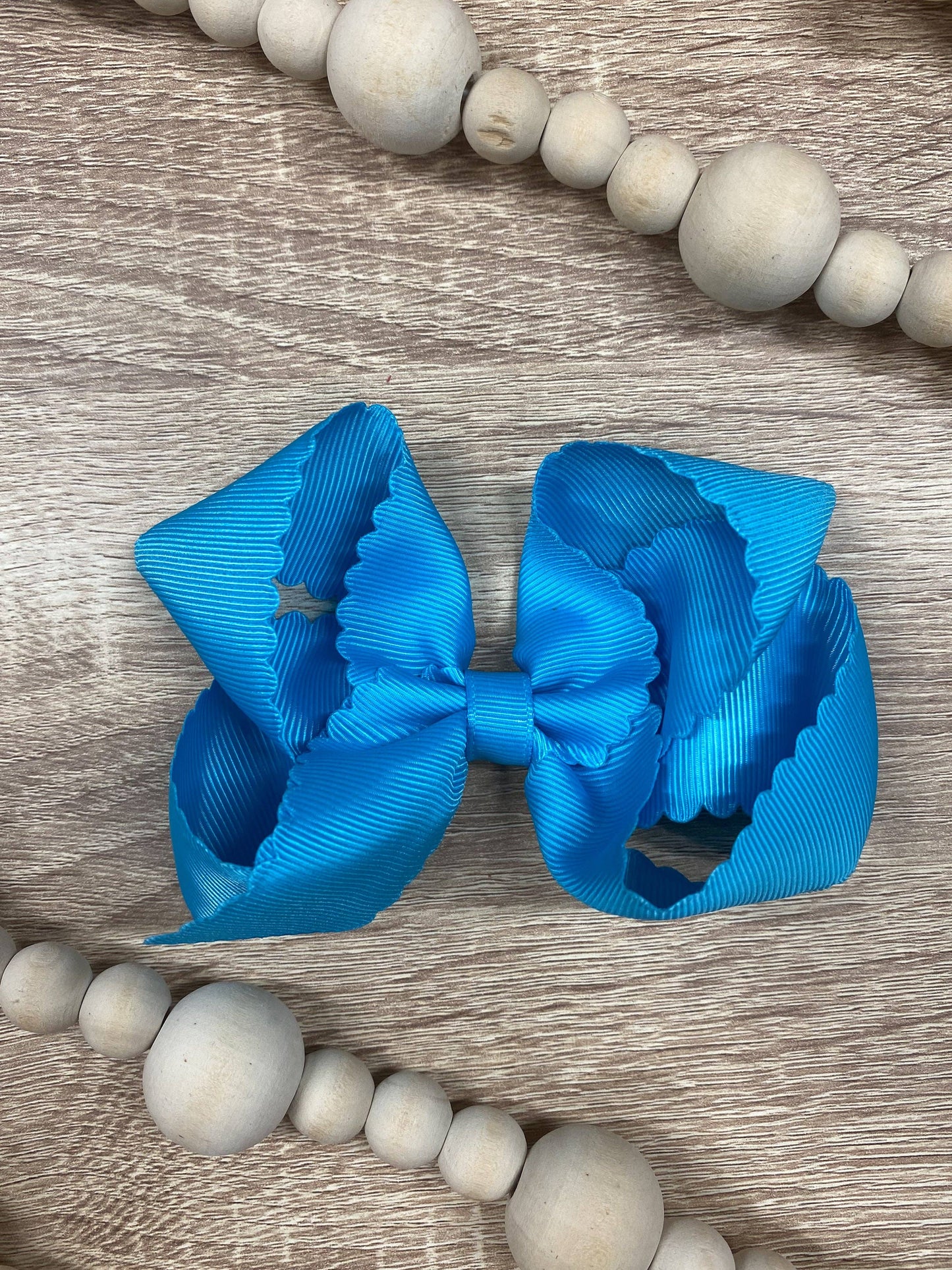 The Hair Bow Company - Classic Scalloped Bows - Alligator Clip - 4.5"