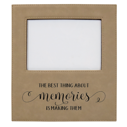 The Rural Home - Best Part Making Memories Leatherette 5" X 7" Photo Frame