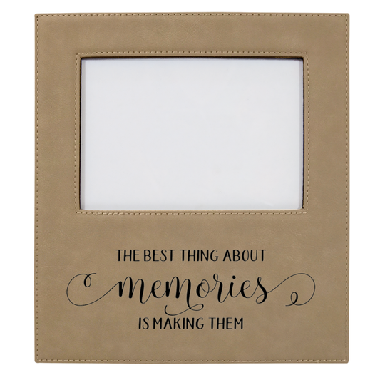 The Rural Home - Best Part Making Memories Leatherette 5" X 7" Photo Frame