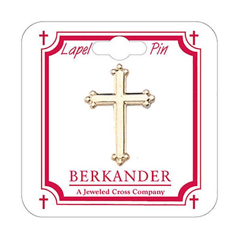 Christian Brands Catholic - Med Gld Pltd Budded Crs Lpl Pn