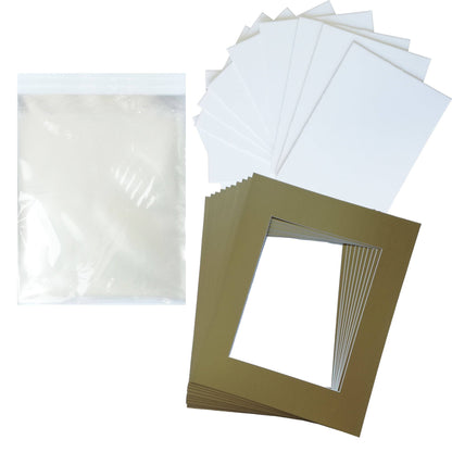Studio 500 Inc. - Studio 500 10-Pack Picture Mats for 16"x20" frame with 11"x14" Opening (Various Colors)