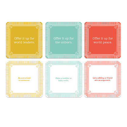 Catholic Family Crate® - St. Thérèse of Lisieux Little Way Inspiration Cards