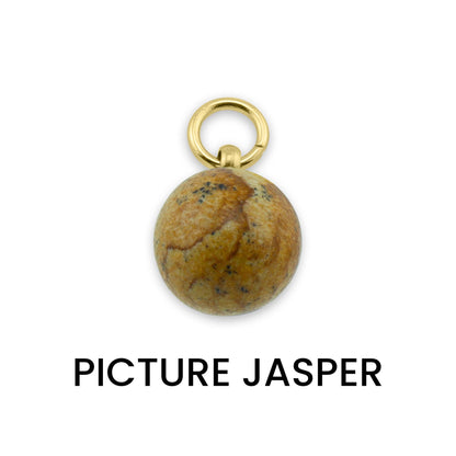 WJW - Semi Precious Natural Stone Charms