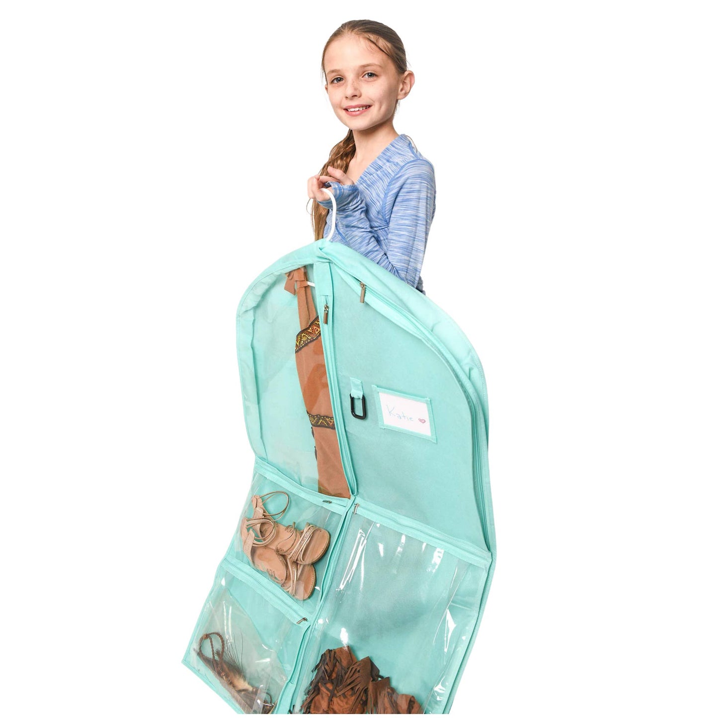 Kendall Country - 40" Garment Bag with pockets for Costumes, Clothing Storage