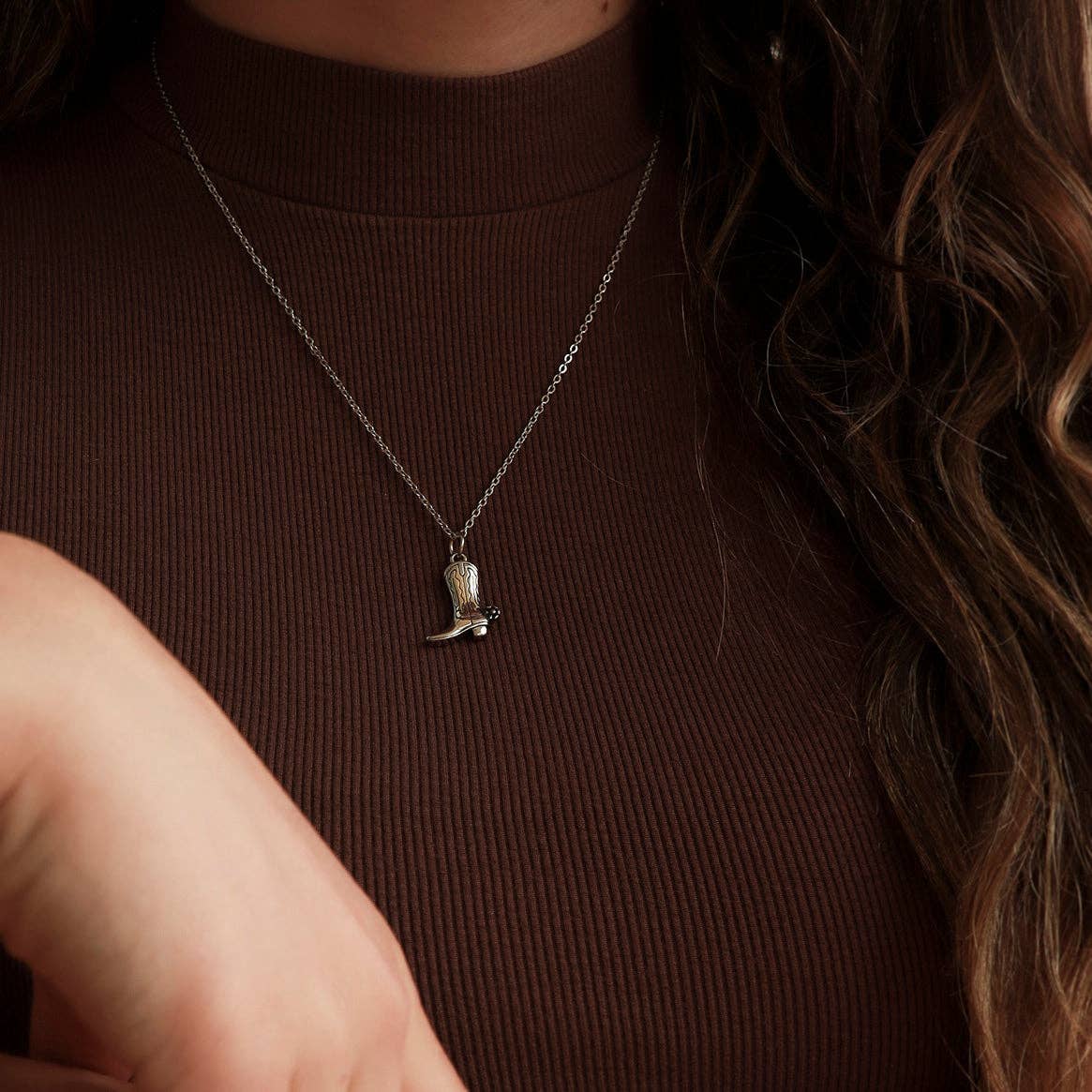 WJW - Cowboy Boot Pendant