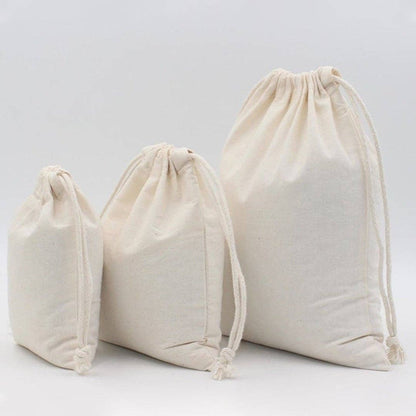 TBF - TBF 100% Cotton Canvas Value Drawstring Pouches / Favor Bags