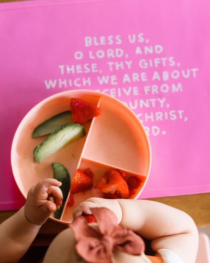 Be A Heart - Meal Blessing Silicone Placemat