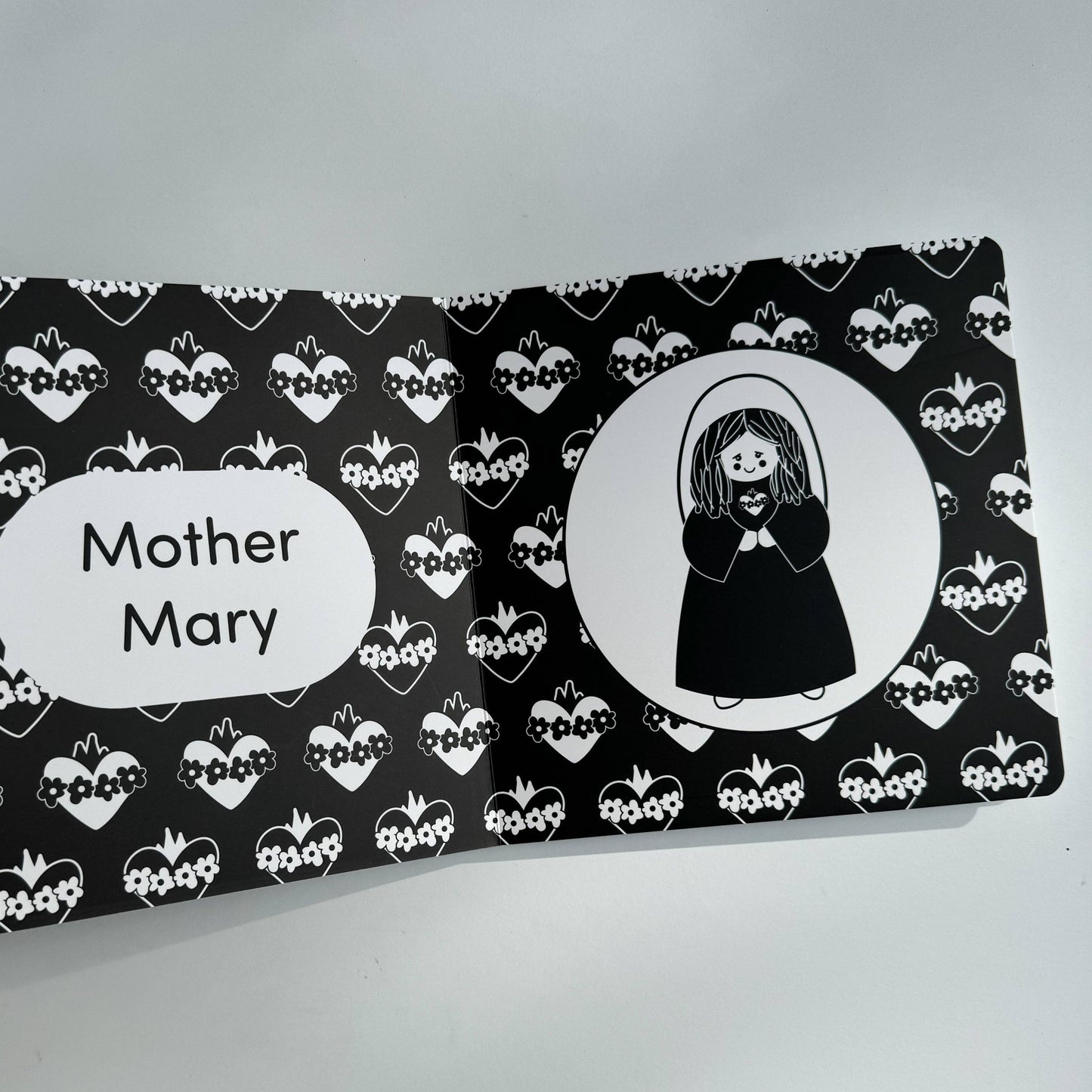The Little Rose Shop - Baby's 1st Catholic Book: A High Contrast Board Book