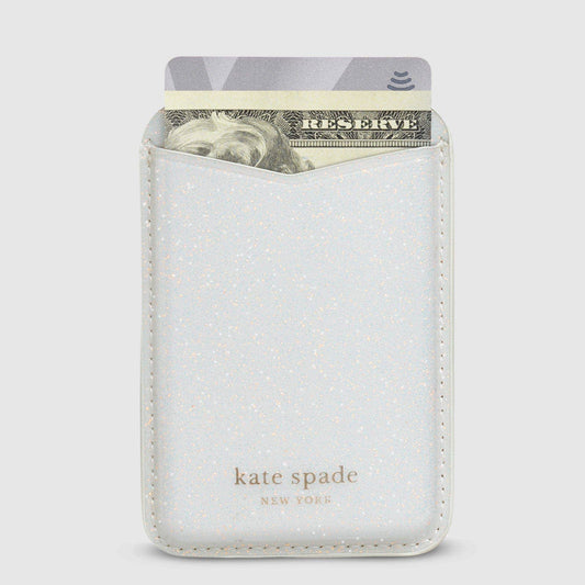 Case-Mate - Kate spade new york Wallet MagSafe White Glitter
