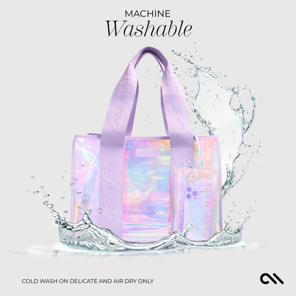 Case-Mate - Case-Mate Soap Bubble Beach Tote Shoulder Bag - Iridescent