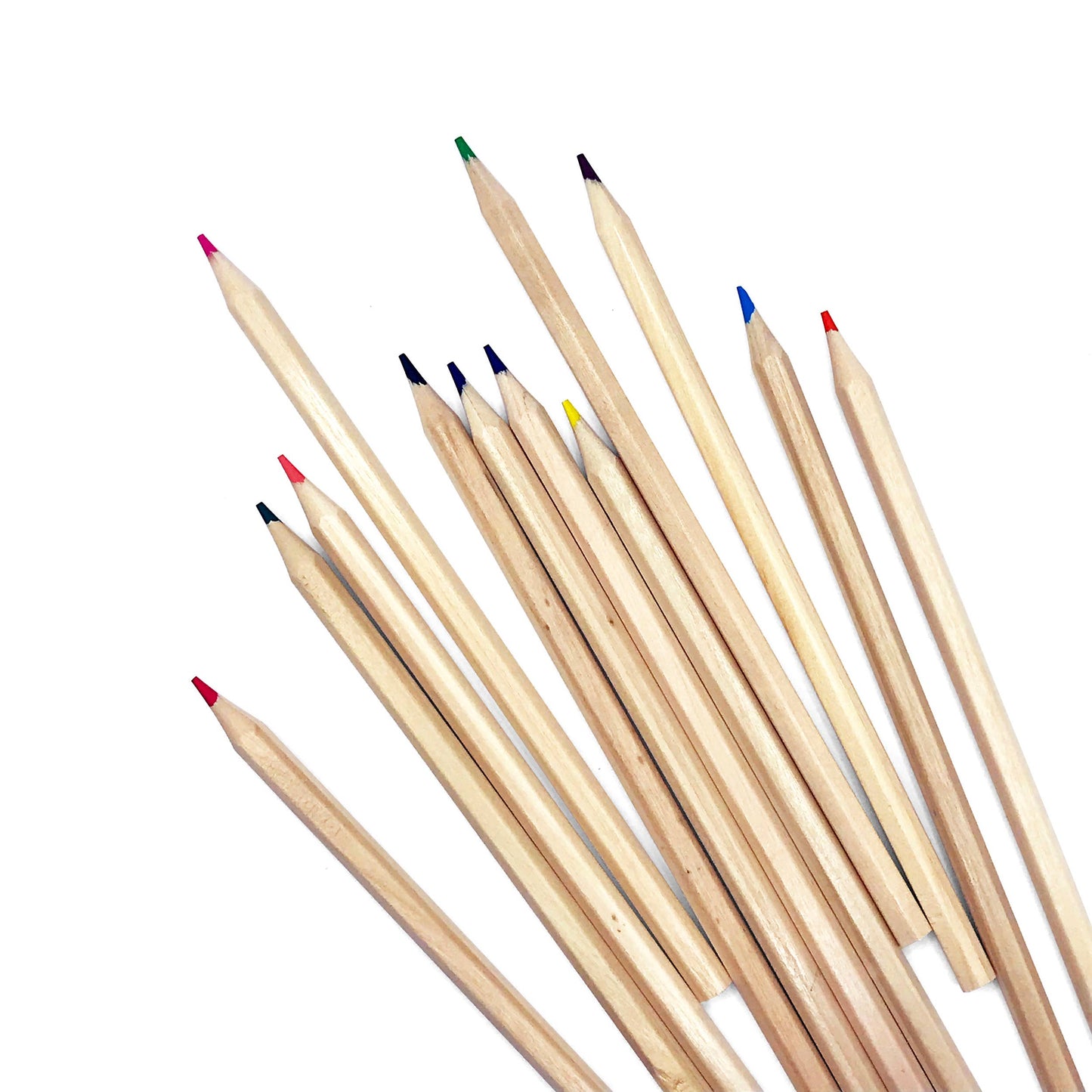 elseware unplug / eco-kids - Colored Pencils - Tall & Travel Size - 12 Colors
