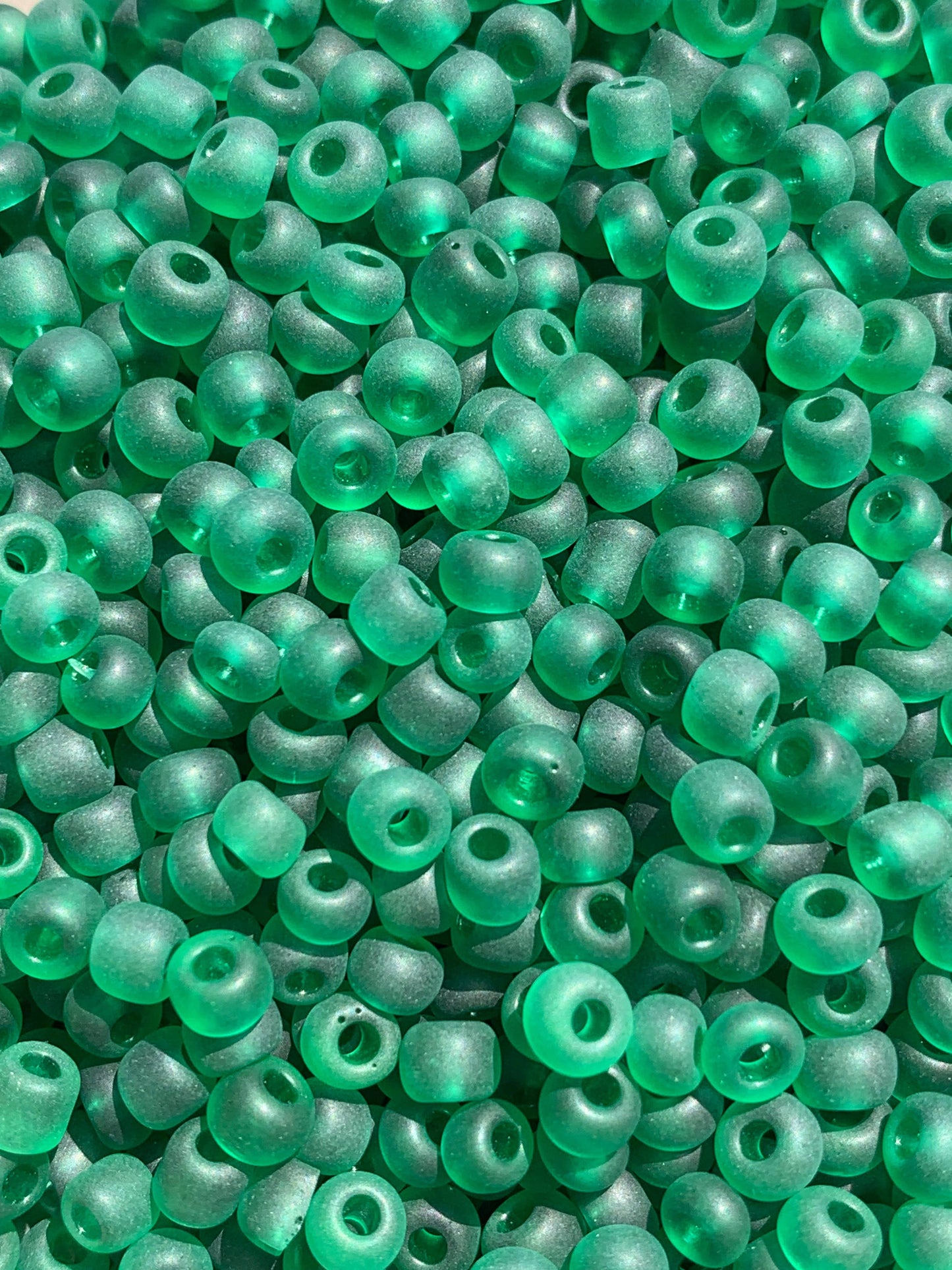 MaddieMayShop - Frost Glass seed beads, 6/m glass beads, Seed Beads Bulk