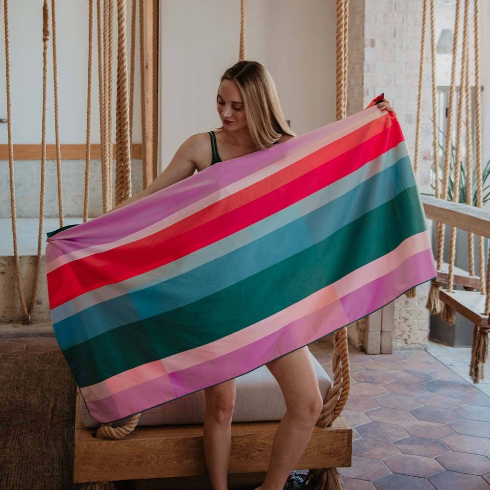 Katydid - Color Block Beach Quick Dry Towel