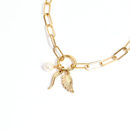 WJW - 8mm Glass Pearl Charms