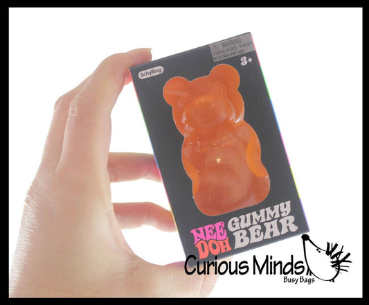 Curious Minds Toys - Nee-Doh Gummy Bear Stress Ball Needoh