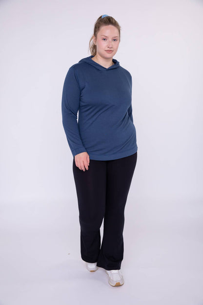 Mono B - CURVY Venice Crossover Waist Yoga Pants