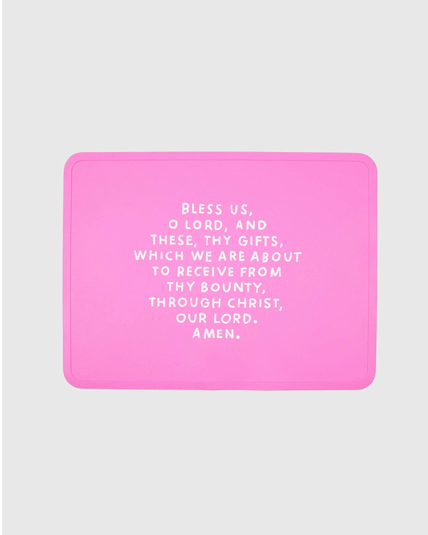 Be A Heart - Meal Blessing Silicone Placemat