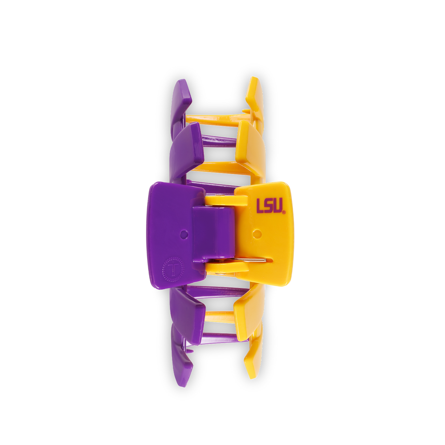 TELETIES - Classic College Hair Clip | Medium | LSU