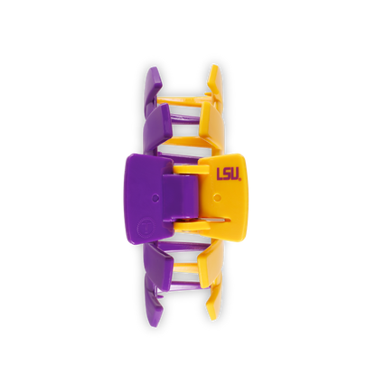 TELETIES - Classic College Hair Clip | Medium | LSU