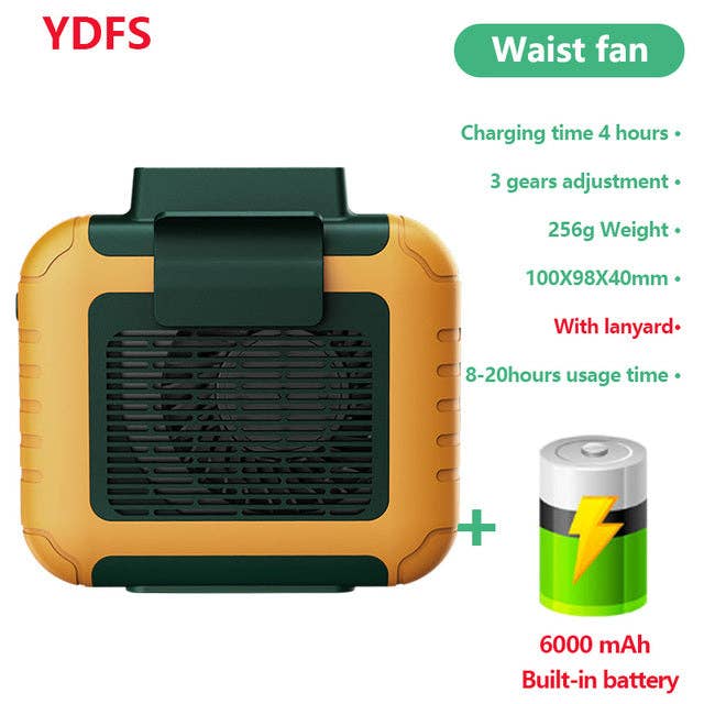 Trouvaille Treasures - Portable Waist Fan