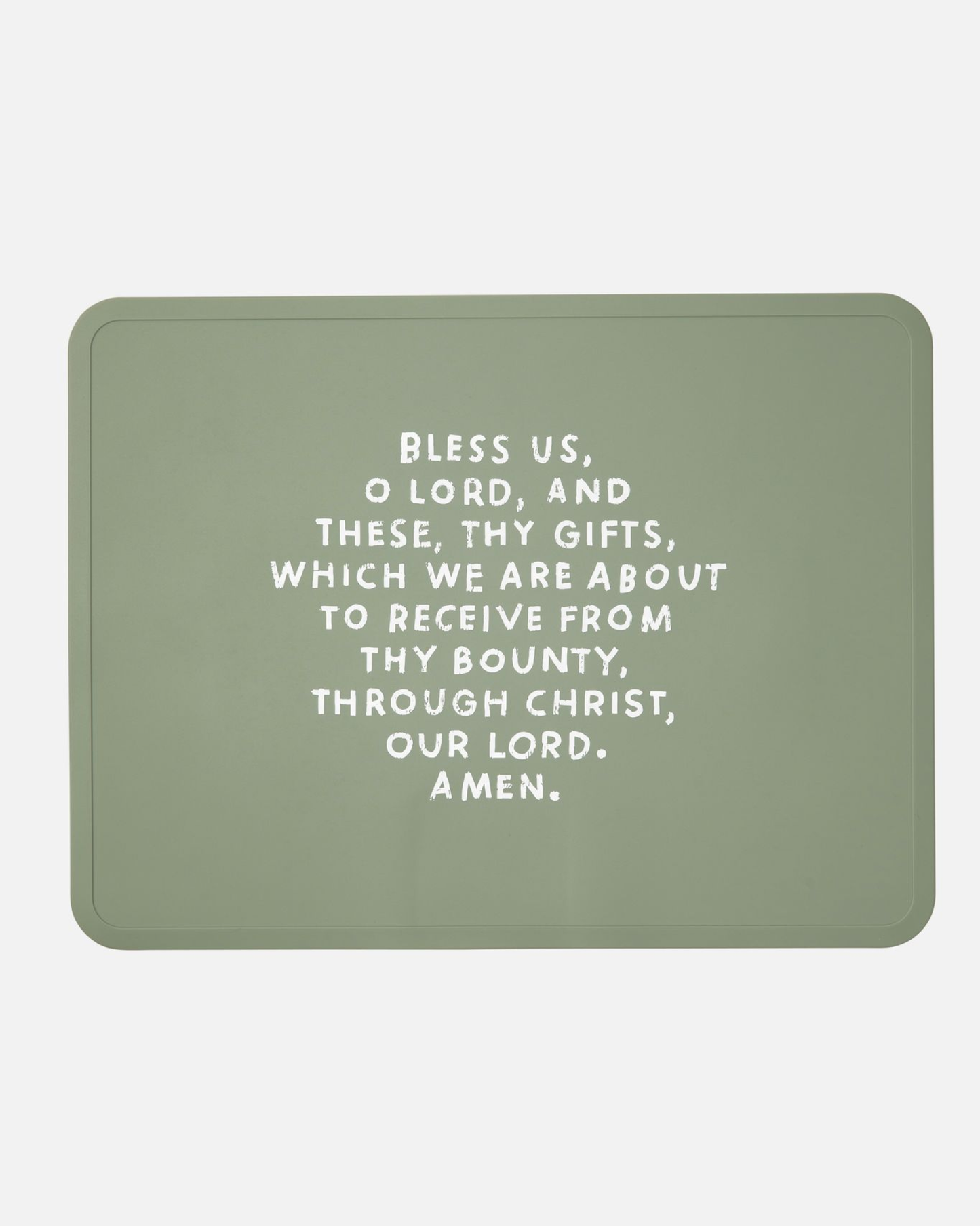 Be A Heart - Meal Blessing Silicone Placemat